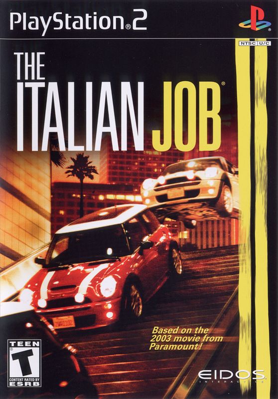 The Italian Job box art for Xbox